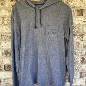 Vineyard Vines Men's Heathered Gray Hoodie